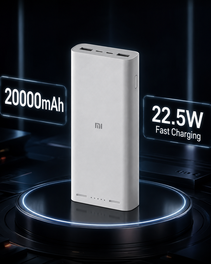 20000mAh 22.5W Fast Charging Power Bank
